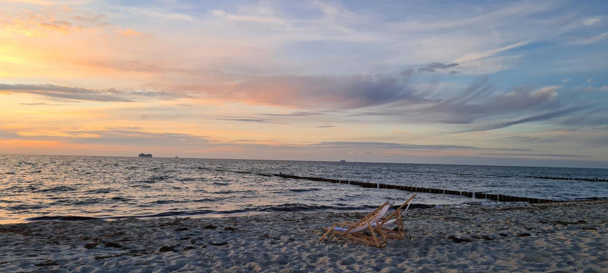 Ferienwohnung Ostseegras Markgrafenheide, 350M Bis Zur Ostsee, Unweit Von Warnemuende Rostock Exterior foto